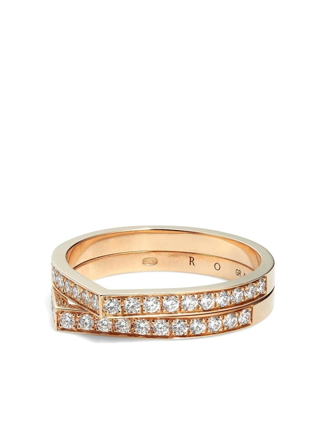 Кольцо Antifer из розового золота с бриллиантами Repossi, розовый
Кольцо Antifer из розового золота с бриллиантами Repossi, розовый