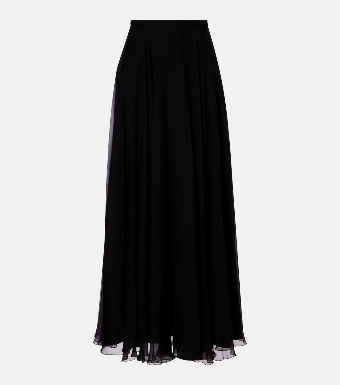 Юбка макси из шелка с высокой талией Dolce&Gabbana, Nero
Юбка макси из шелка с высокой талией Dolce&Gabbana, Nero