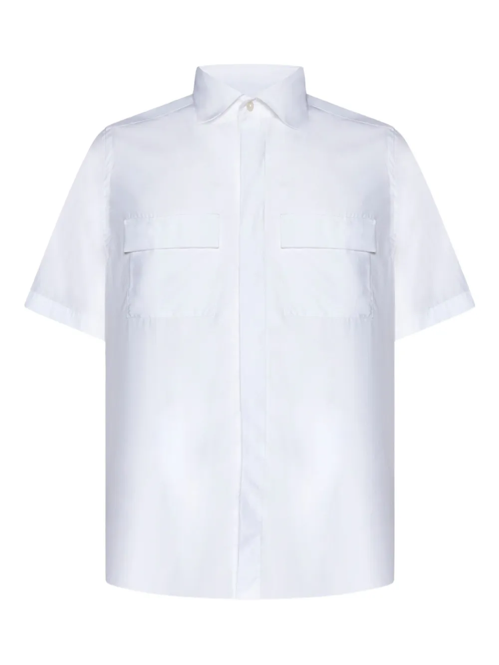 Хлопковая рубашка Low Brand, белый
Хлопковая рубашка Low Brand, белый