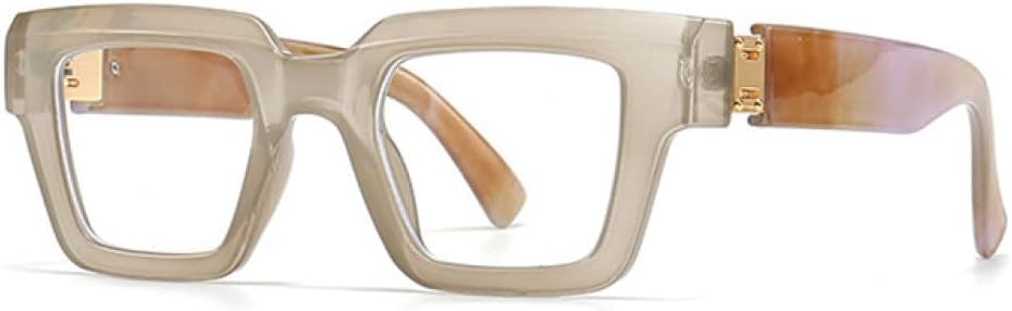 Модные квадратные женские солнцезащитные очки класса люкс в винтажном стиле, конфетные цвета, прозрачные градиентные очки, мужские солнцезащитные очки в стиле панк TYUHDUYUR, Champagne Clear
Модные квадратные женские солнцезащитные очки класса люкс в винтажном стиле, конфетные цвета, прозрачные градиентные очки, мужские солнцезащитные очки в стиле панк TYUHDUYUR, Champagne Clear