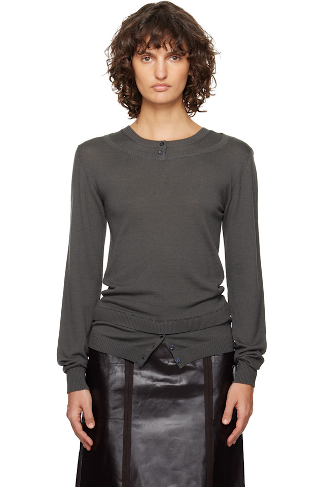 Paloma Wool Серый свитер Giacos
Paloma Wool Серый свитер Giacos