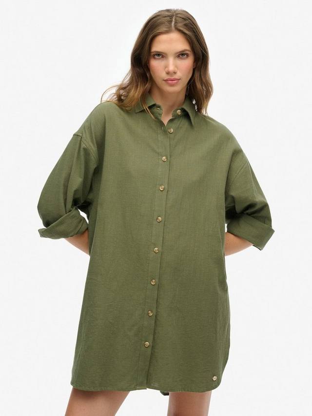 Длинная пляжная рубашка Ibiza Superdry, Beetle Green
Длинная пляжная рубашка Ibiza Superdry, Beetle Green