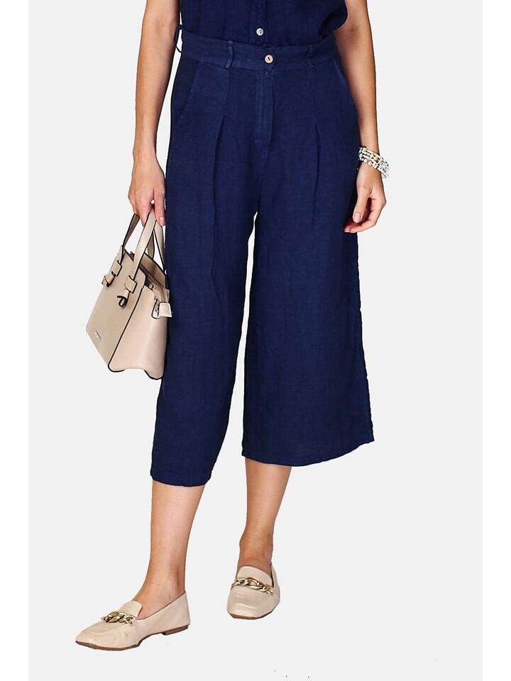 Тканевые брюки Le Jardin du Lin, темно-синий
Тканевые брюки Le Jardin du Lin, темно-синий