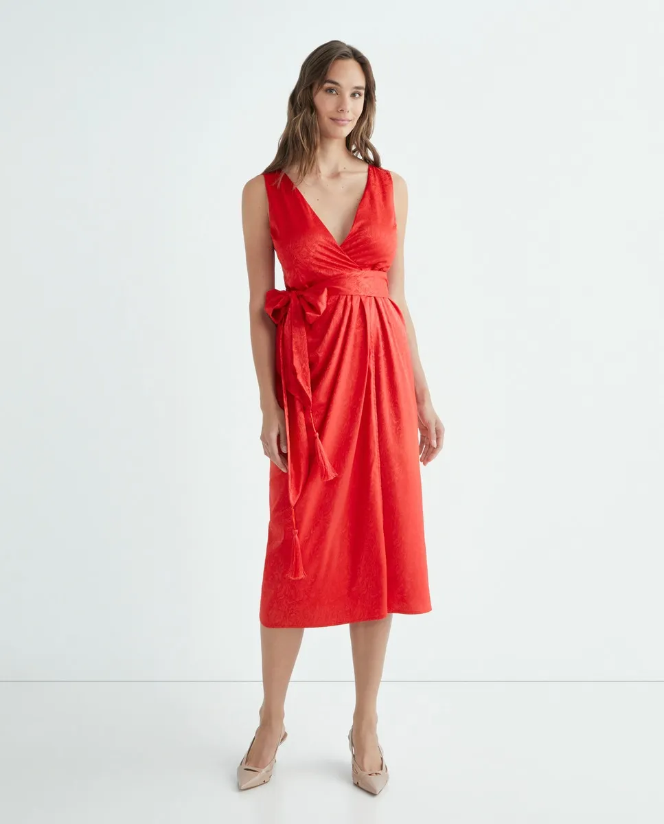 Платье миди с запахом Mioh, розовый
Платье миди с запахом Mioh, розовый