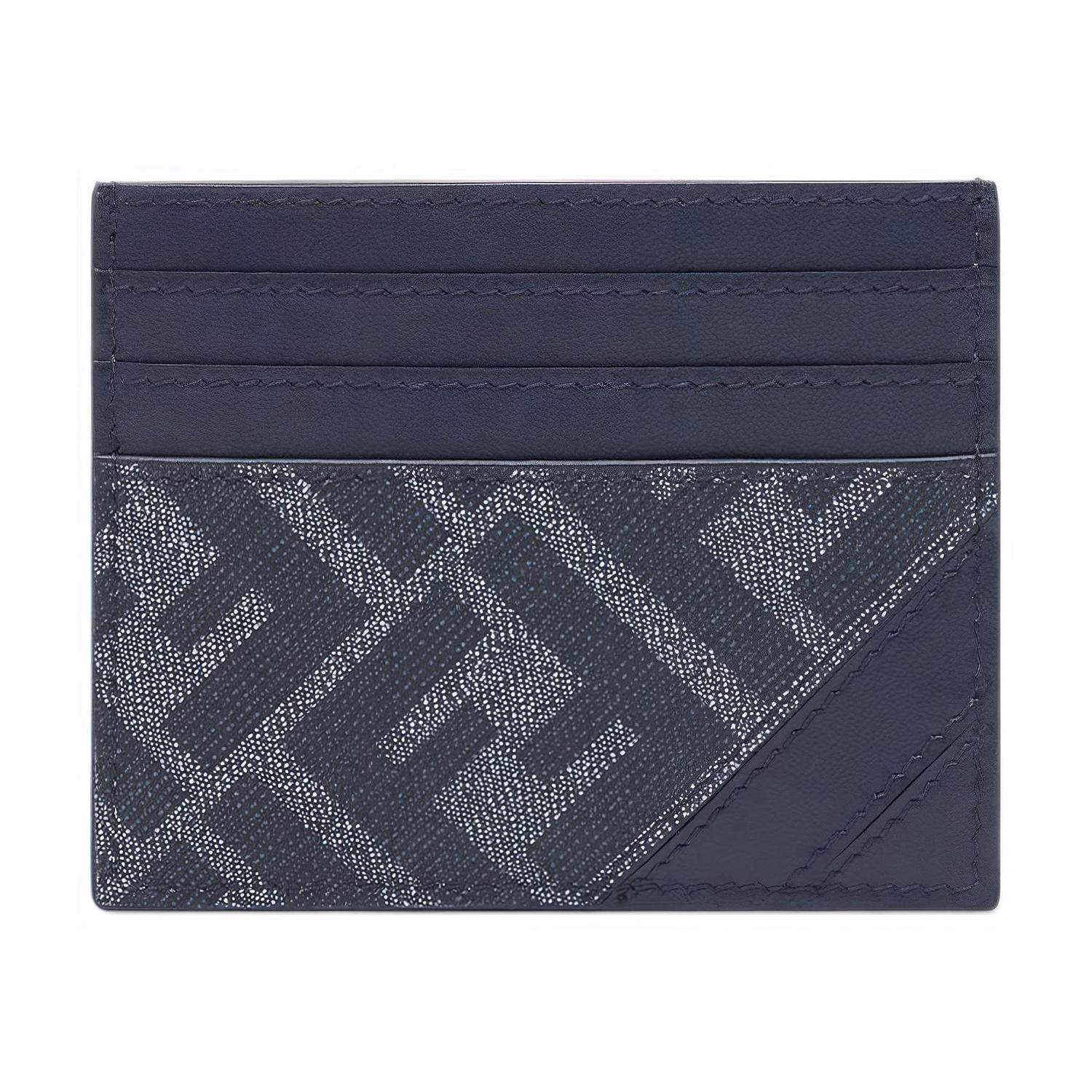 FENDI Холщовый кошелек с кожаным отделением для карт Мужской синий
FENDI Холщовый кошелек с кожаным отделением для карт Мужской синий