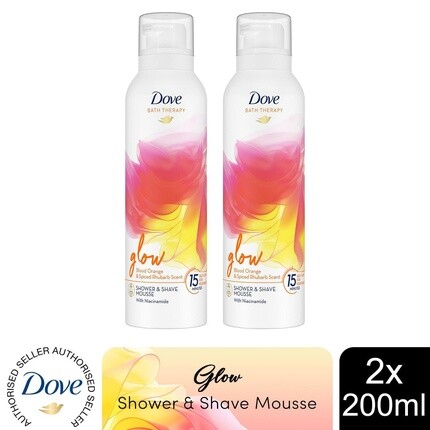 Dove Bath Therapy Glow Мусс для душа и бритья с ароматом апельсина и ревеня 200 мл
Dove Bath Therapy Glow Мусс для душа и бритья с ароматом апельсина и ревеня 200 мл