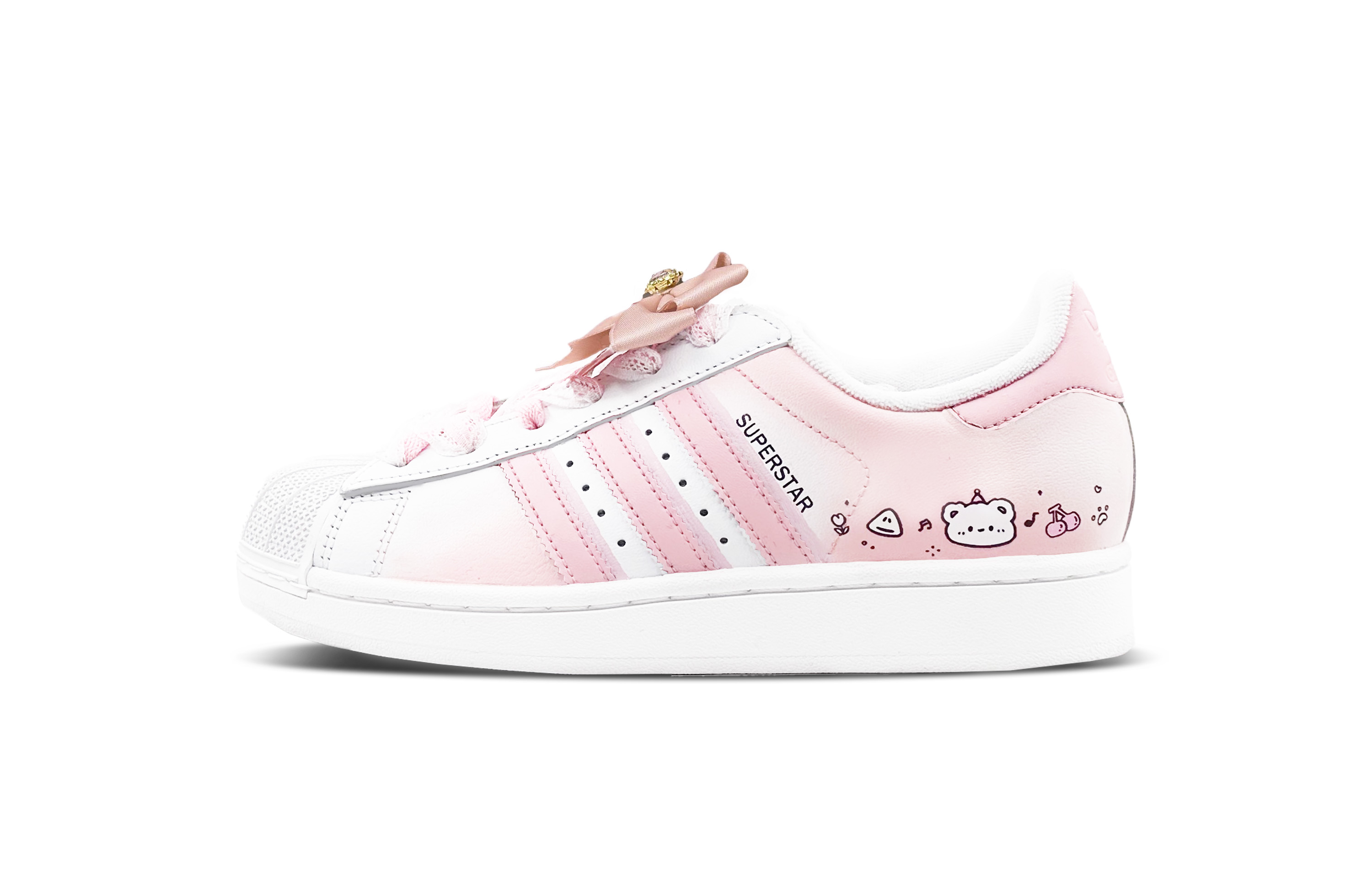 Adidas Originals Superstar 2 Music Bear Coverage Легкая поддержка Low top Кроссовки для скейтбординга Unisex Белый Розовый
Adidas Originals Superstar 2 Music Bear Coverage Легкая поддержка Low top Кроссовки для скейтбординга Unisex Белый Розовый