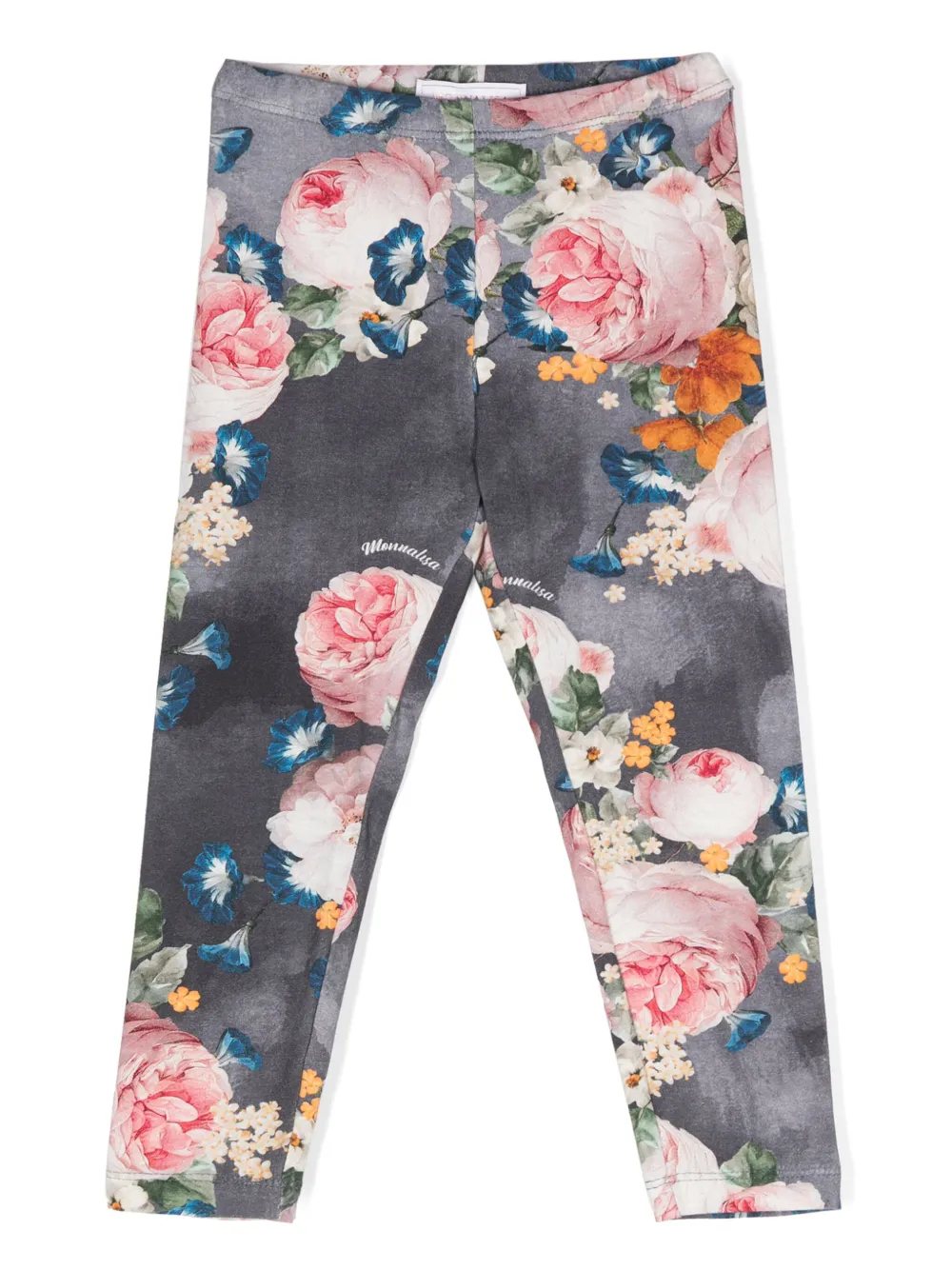 Леггинсы с цветочным принтом Monnalisa, синий
Леггинсы с цветочным принтом Monnalisa, синий