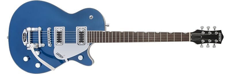 Электрогитара Gretsch G5230T Electromatic Jet FT with Bigsby 2019 - Present - Aleutian Blue 
Электрогитара Gretsch G5230T Electromatic Jet FT with Bigsby 2019 - Present - Aleutian Blue