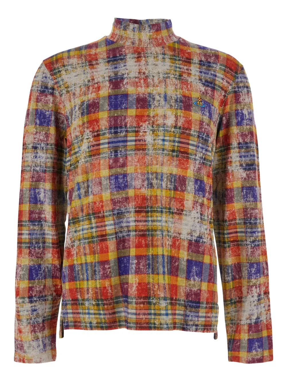 Клетчатый свитер с высоким воротником Vivienne Westwood, красный
Клетчатый свитер с высоким воротником Vivienne Westwood, красный