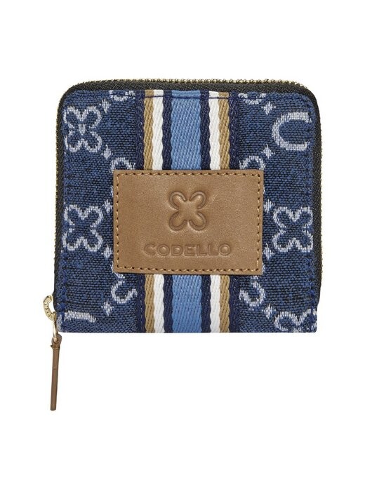 Мини-Кошелек с логотипом и монограммой Codello, синий
Мини-Кошелек с логотипом и монограммой Codello, синий