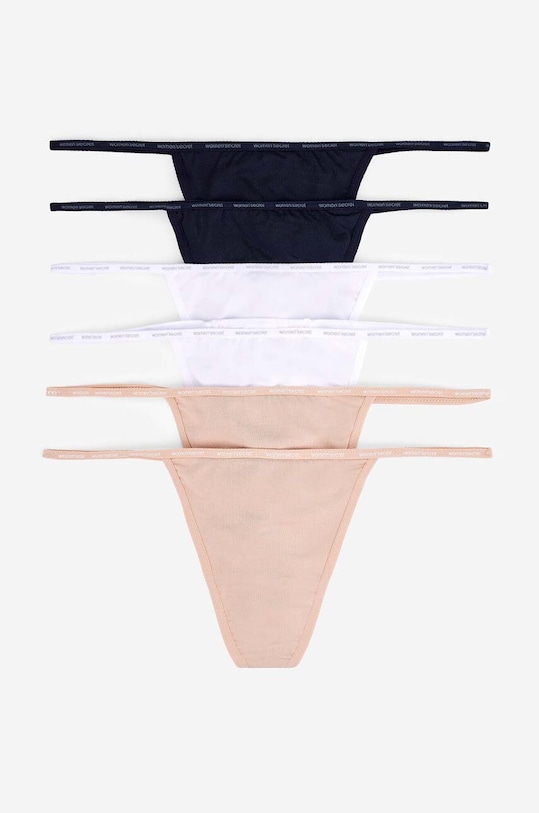 Стринги 6 шт Women'Secret, мультиколор
Стринги 6 шт Women'Secret, мультиколор