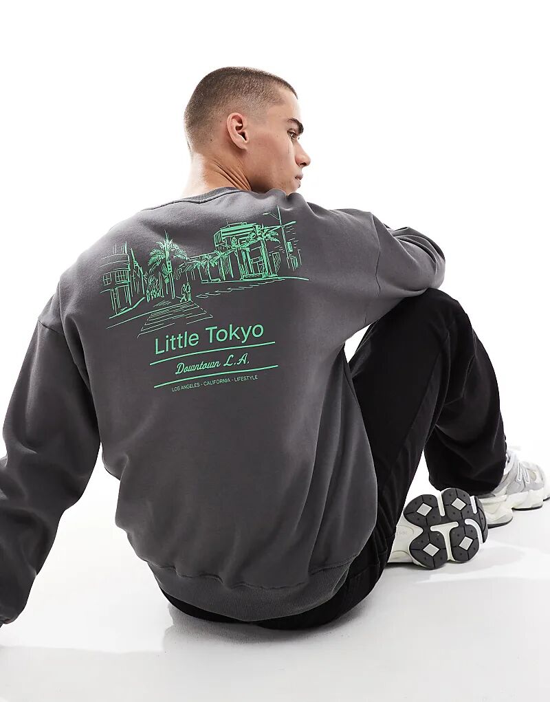 Толстовка ONLY & SONS свободного кроя с принтом «маленькое Токио» на спине в угольном цвете
Толстовка ONLY & SONS свободного кроя с принтом «маленькое Токио» на спине в угольном цвете