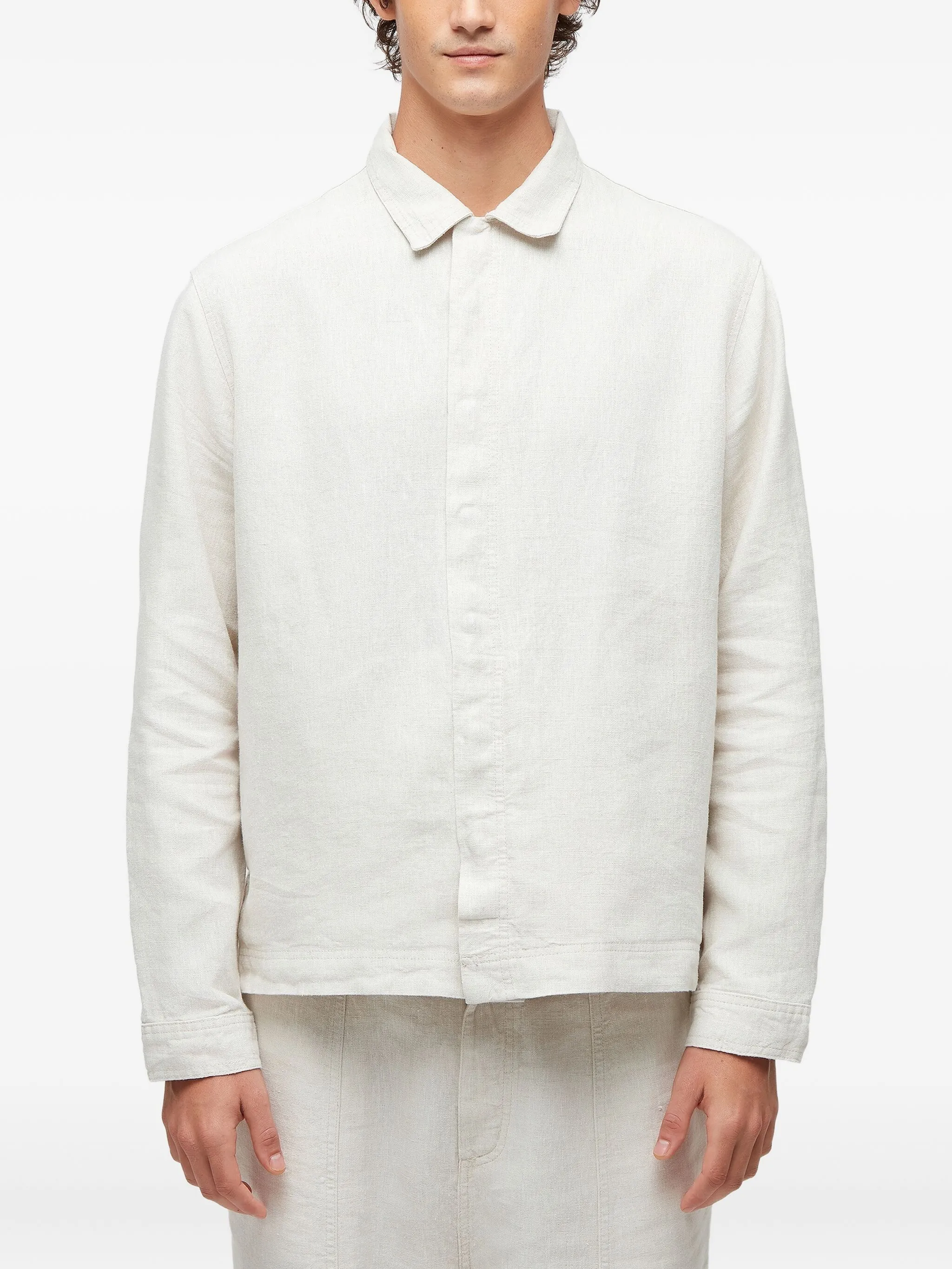 Льняная куртка-рубашка Osklen, бежевый
Льняная куртка-рубашка Osklen, бежевый