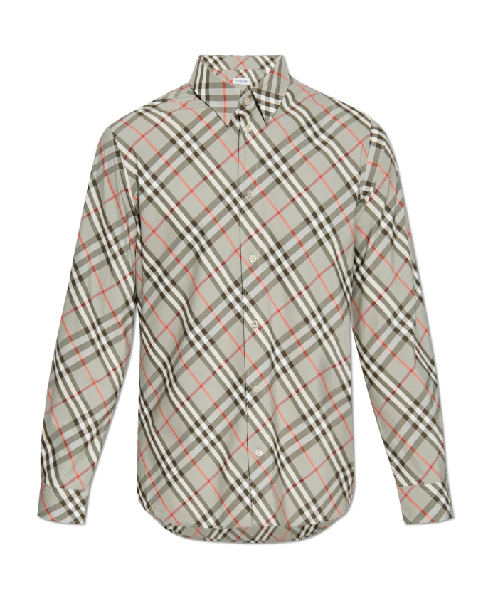 Рубашка в клетку Burberry, серый
Рубашка в клетку Burberry, серый