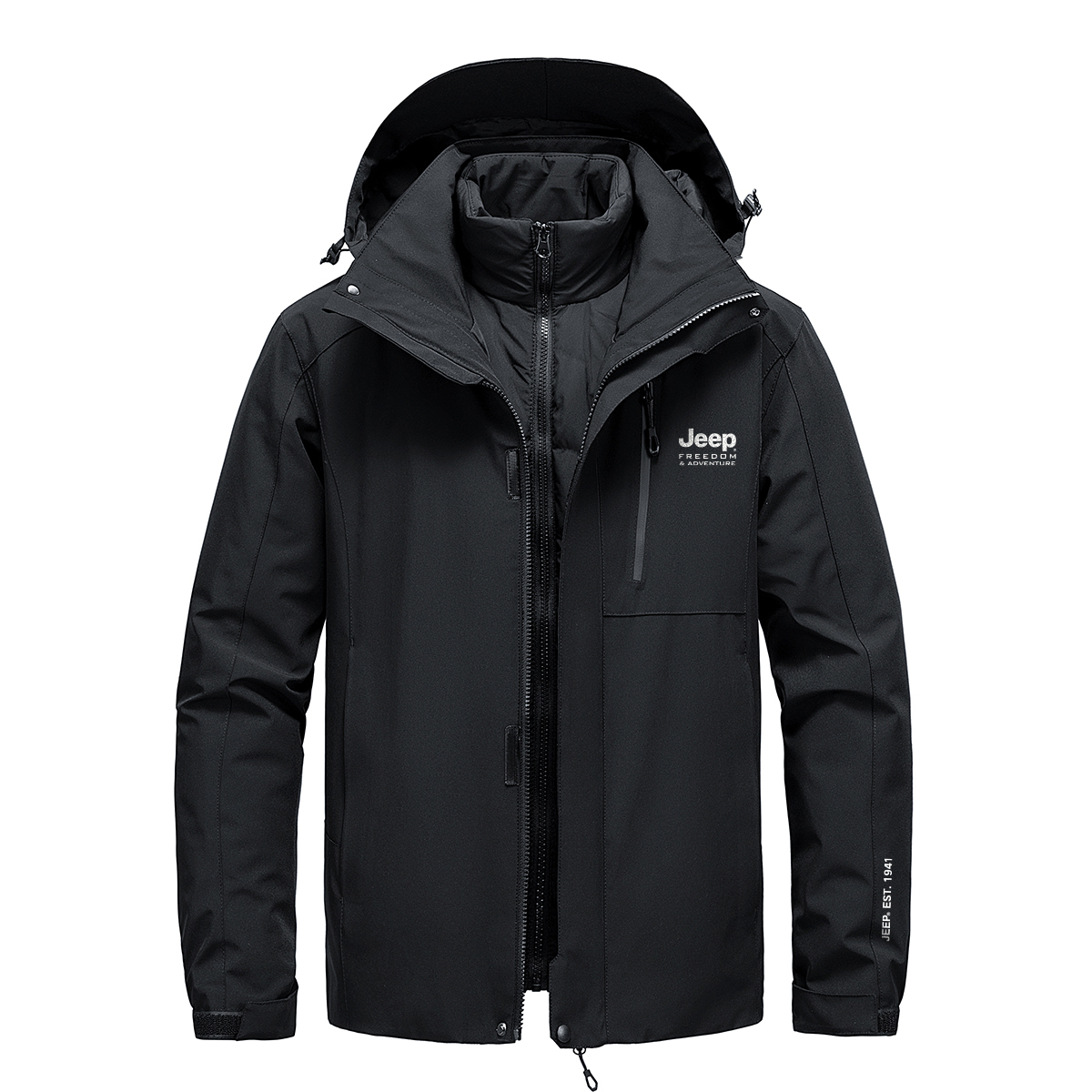 Пуховик Grand Cherokee Unisex Jeep, черный
Пуховик Grand Cherokee Unisex Jeep, черный