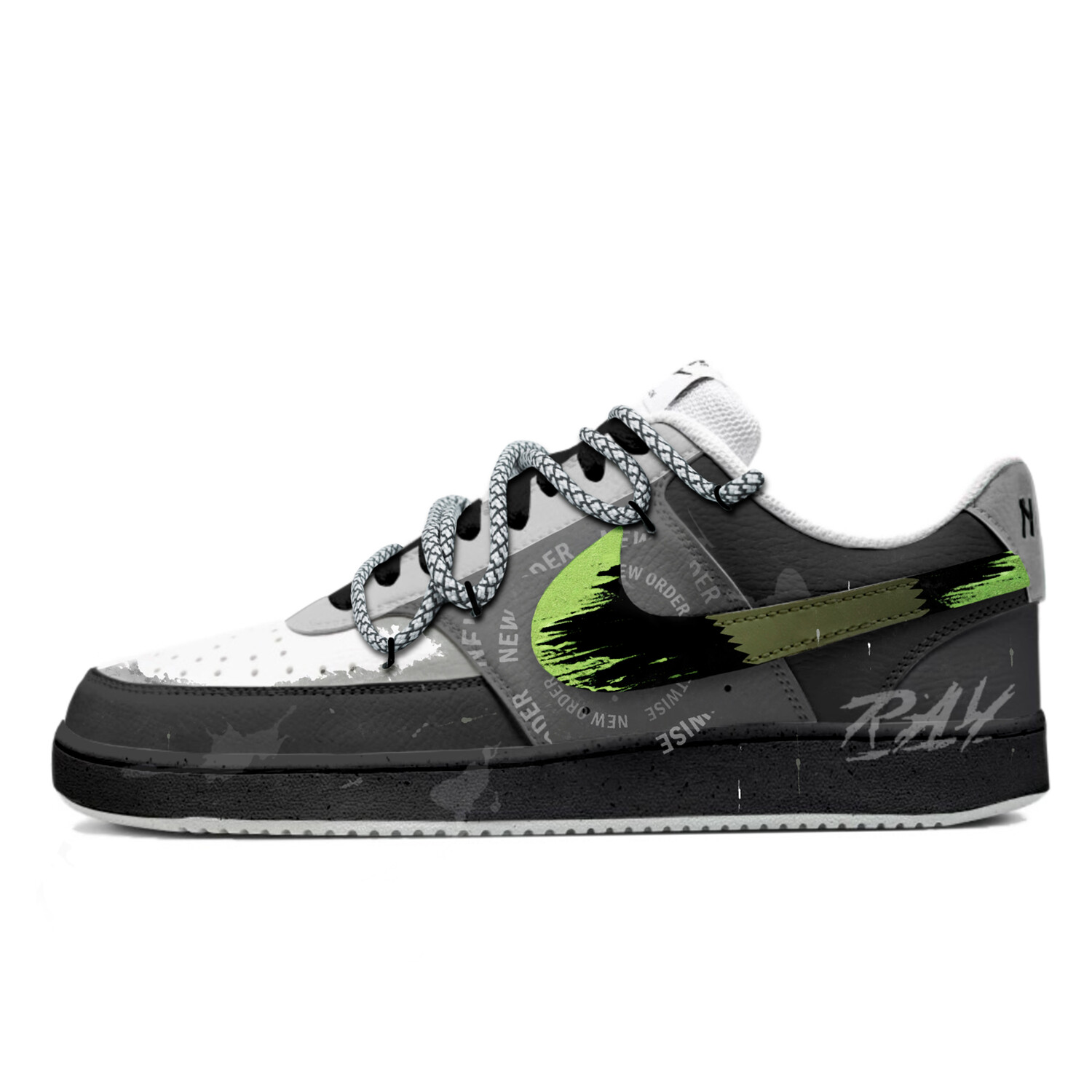 Кроссовки Nike Court Vision 1 Skateboarding Shoes Men Low-top Black/green, черный/зеленый
Кроссовки Nike Court Vision 1 Skateboarding Shoes Men Low-top Black/green, черный/зеленый