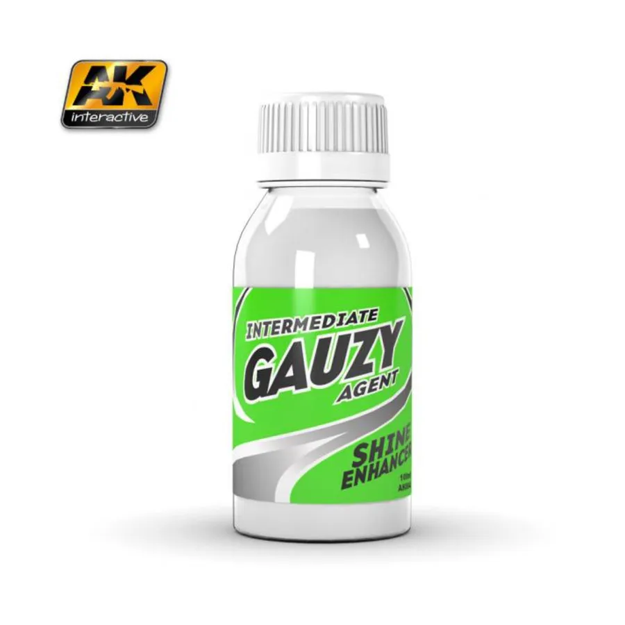 Intermediate Gauzy Agent – усилитель блеска (100 мл), Auxiliaries & Effects (AK-Interactive)
Intermediate Gauzy Agent – усилитель блеска (100 мл), Auxiliaries & Effects (AK-Interactive)