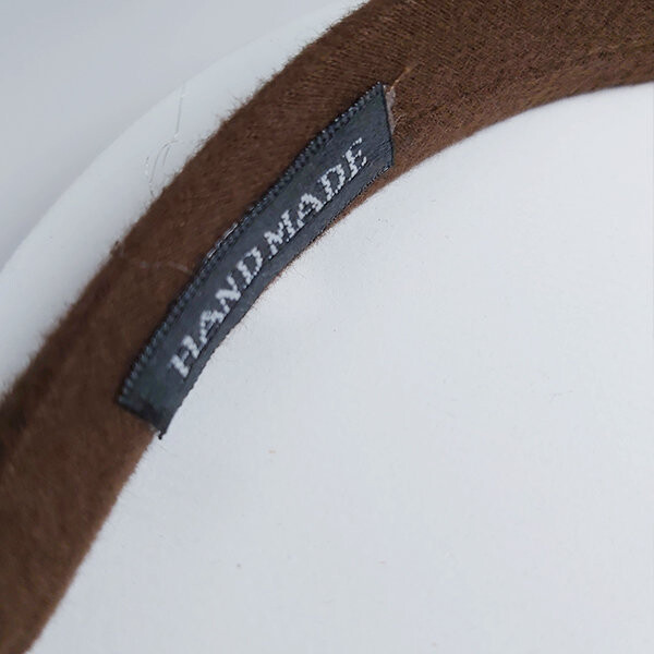 Ободок для волос Eyeye ручной работы Светло-коричневый
Ободок для волос Eyeye ручной работы Светло-коричневый