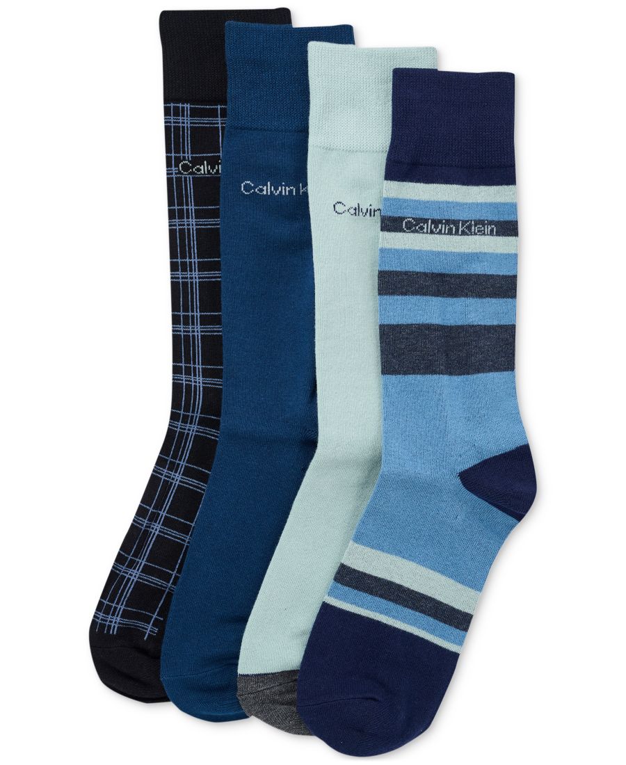 Мужские носки средней высоты, комплект из 4 пар Calvin Klein, Blue Multi
Мужские носки средней высоты, комплект из 4 пар Calvin Klein, Blue Multi