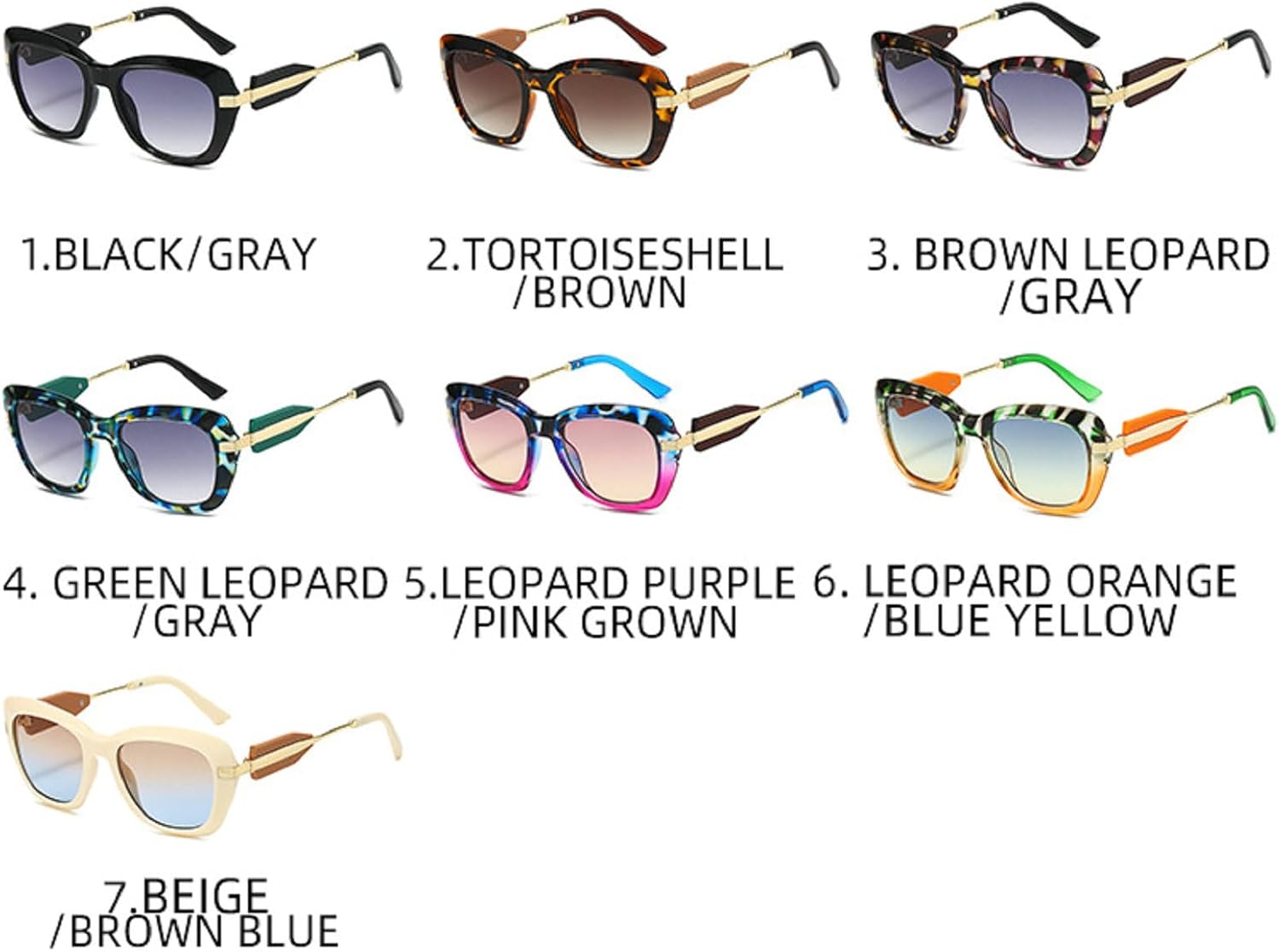 Модные женские солнцезащитные очки «кошачий глаз» в стиле ретро с ярким леопардовым принтом и градиентом, защита от ультрафиолета UV400. Мужские солнцезащитные очки в тренде mincl, C2
Модные женские солнцезащитные очки «кошачий глаз» в стиле ретро с ярким леопардовым принтом и градиентом, защита от ультрафиолета UV400. Мужские солнцезащитные очки в тренде mincl, C2