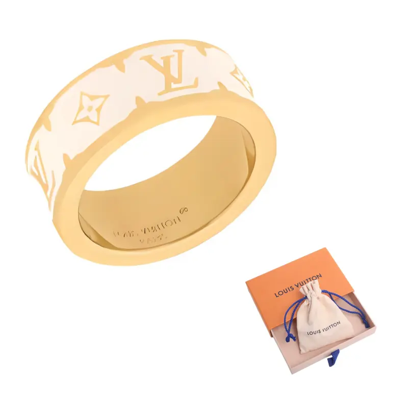 Эмалевые кольца Women's White LOUIS VUITTON, белый
Эмалевые кольца Women's White LOUIS VUITTON, белый
