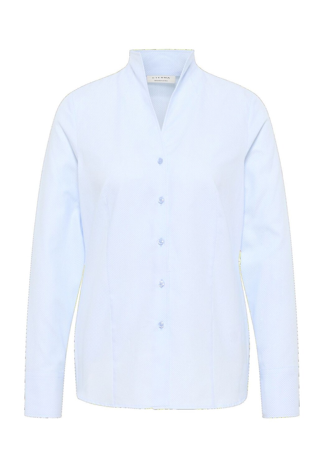 Блуза, воротник стойка, вытачка на талии, женская ETERNA, цвет Mittelblau
Блуза, воротник стойка, вытачка на талии, женская ETERNA, цвет Mittelblau