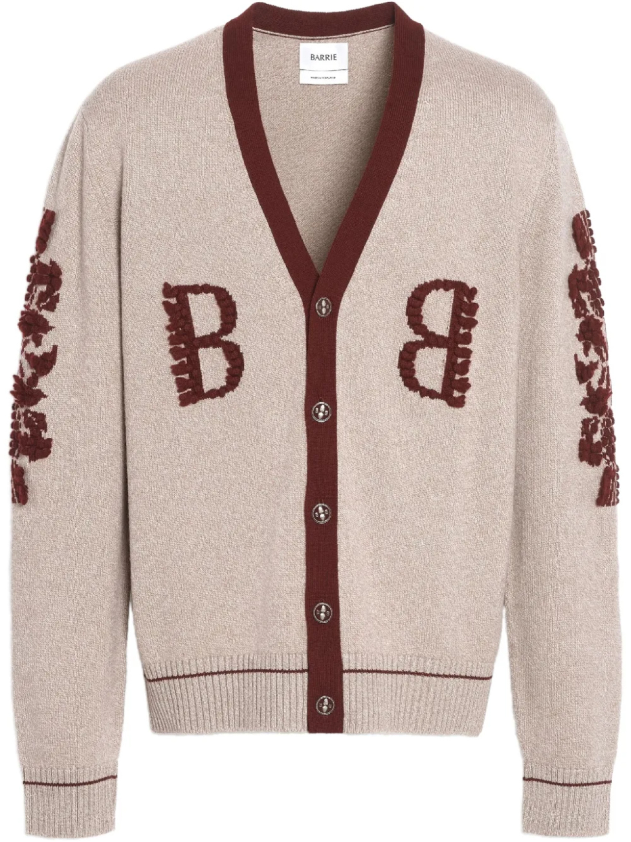 Кардиган с логотипом Barrie, нейтральный
Кардиган с логотипом Barrie, нейтральный