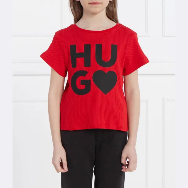 Футболка стандартного кроя Hugo, красный 
Футболка стандартного кроя Hugo, красный