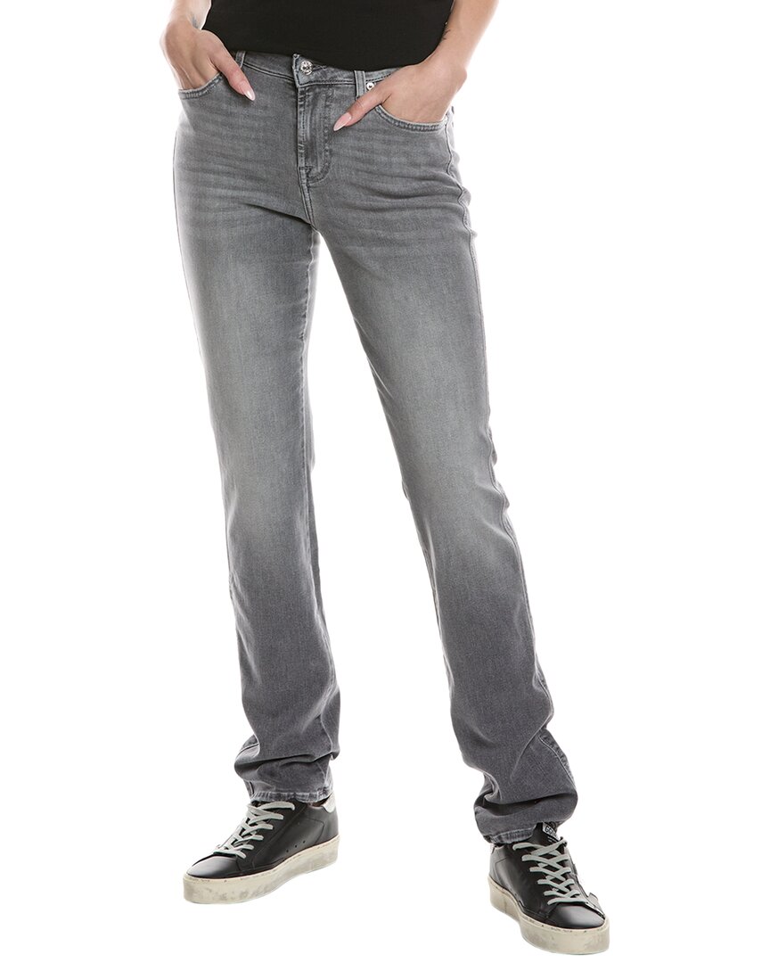 7 For All Mankind Kimmie Ifrane Облегающие прямые джинсы, серый
7 For All Mankind Kimmie Ifrane Облегающие прямые джинсы, серый