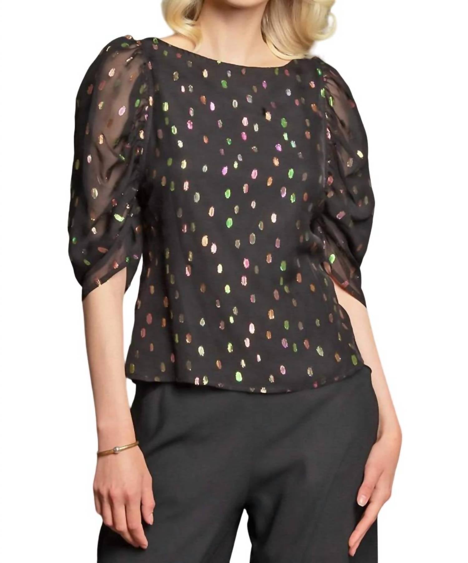 Топ Джульетта в горошек Tosca EVA FRANCO, цвет tosca dot
Топ Джульетта в горошек Tosca EVA FRANCO, цвет tosca dot