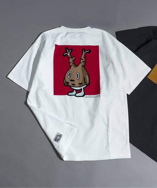 Футболка с принтом на спине, коллаборация с aobouzu BREEZE, кремовый
Футболка с принтом на спине, коллаборация с aobouzu BREEZE, кремовый