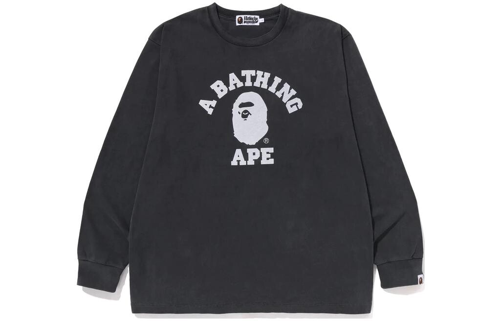 Футболка свободного кроя BAPE Overdye College с длинным рукавом A Bathing Ape, черный
Футболка свободного кроя BAPE Overdye College с длинным рукавом A Bathing Ape, черный