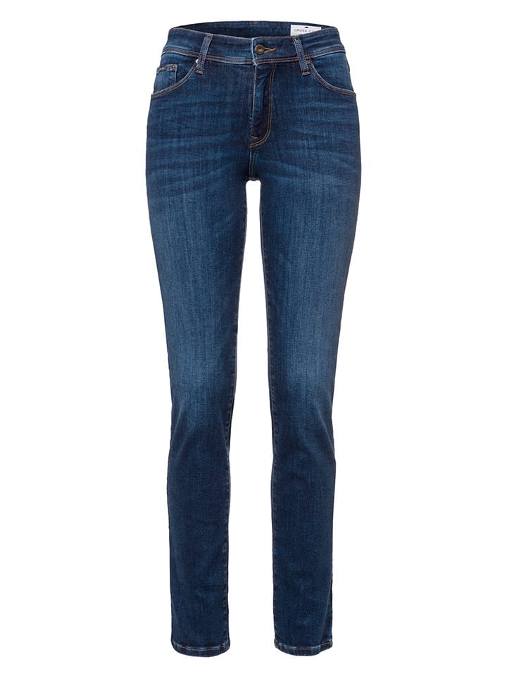 Cross Jeans Джинсы - зауженный крой - темно-синего цвета
Cross Jeans Джинсы - зауженный крой - темно-синего цвета