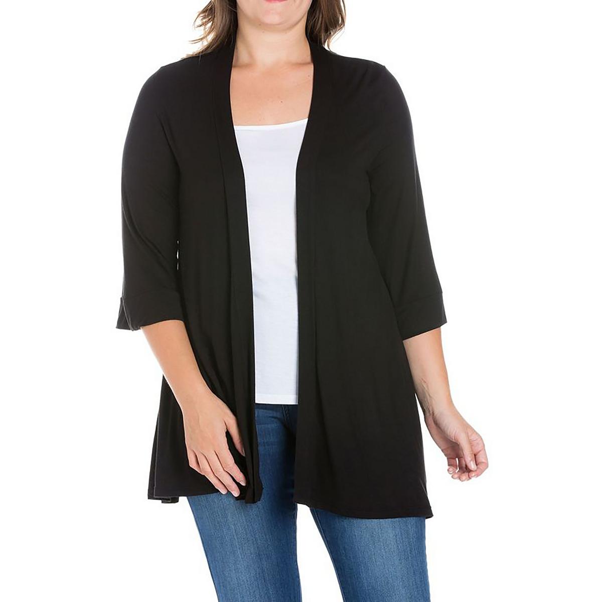 Женский однотонный блейзер из полиэстера с открытым передом 24seven Comfort Apparel, коричневый
Женский однотонный блейзер из полиэстера с открытым передом 24seven Comfort Apparel, коричневый