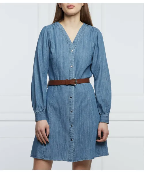 Платье с поясом Michael Kors, синий
Платье с поясом Michael Kors, синий