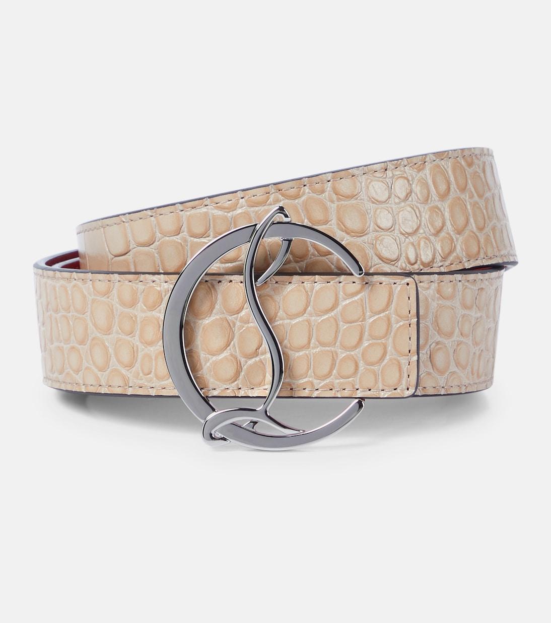 CL Лого реверсивный кожаный ремень Christian Louboutin
CL Лого реверсивный кожаный ремень Christian Louboutin