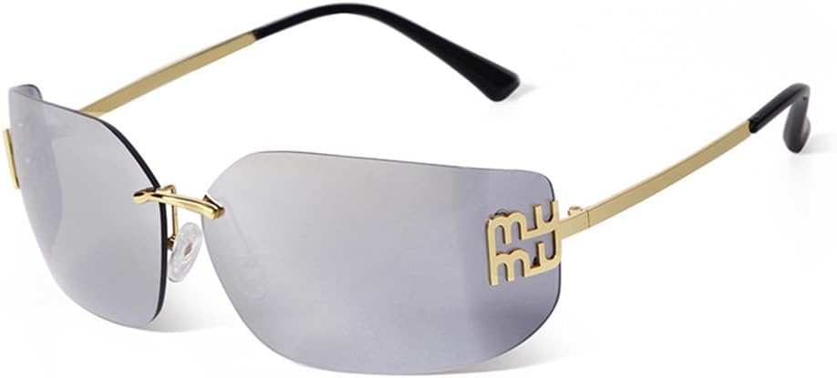 Солнцезащитные очки без оправы серебристого цвета для женщин и мужчин. Прямоугольные солнцезащитные очки без оправы для женщин, защита от ультрафиолета UV400 VFDHN, C5
Солнцезащитные очки без оправы серебристого цвета для женщин и мужчин. Прямоугольные солнцезащитные очки без оправы для женщин, защита от ультрафиолета UV400 VFDHN, C5