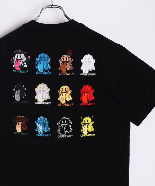 Футболка с коротким рукавом, принт GRAF&WU 12BOOGHOST, черная
Футболка с коротким рукавом, принт GRAF&WU 12BOOGHOST, черная