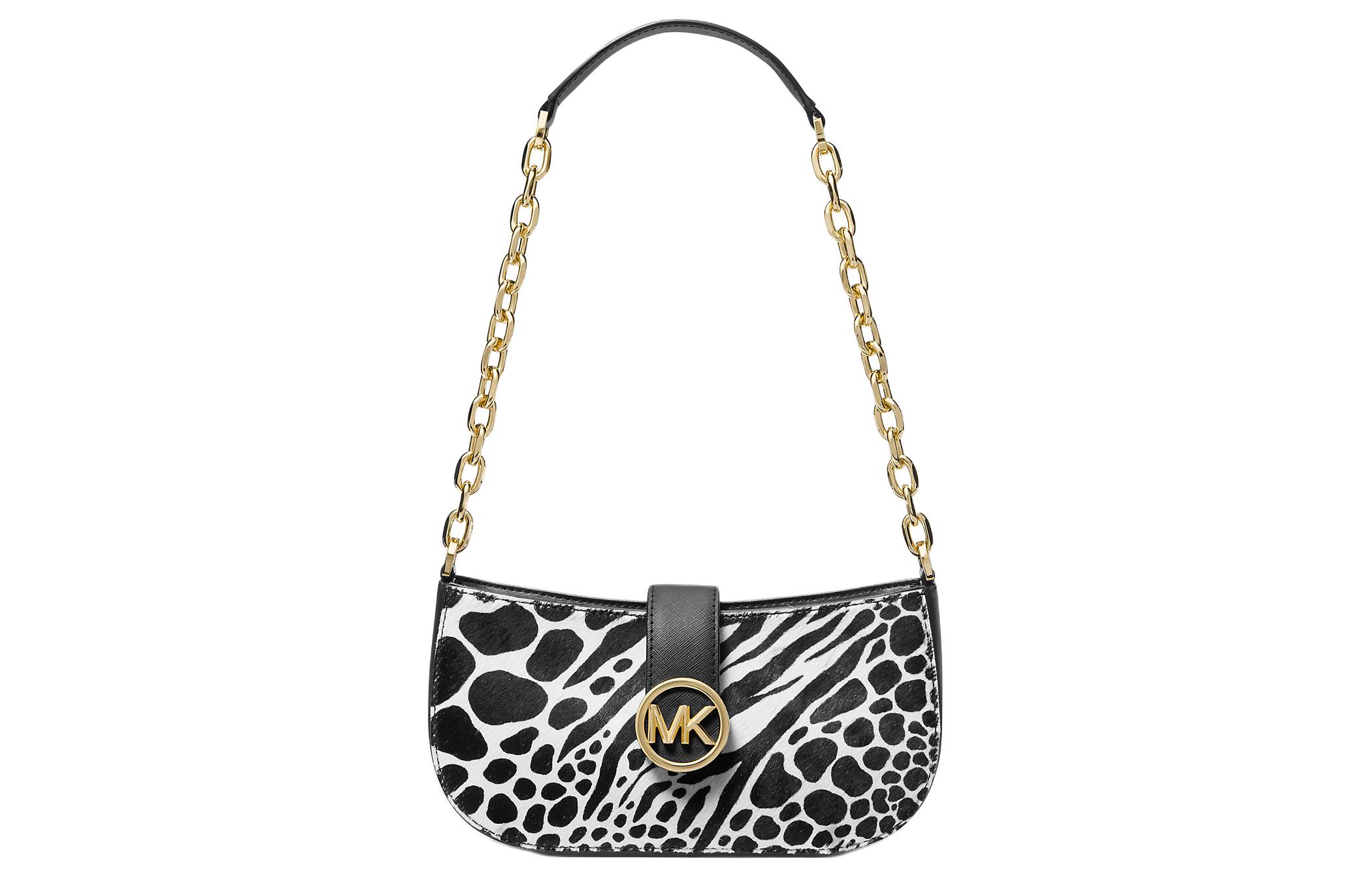 Сумка через плечо из телячьей кожи MICHAEL KORS черная
Сумка через плечо из телячьей кожи MICHAEL KORS черная