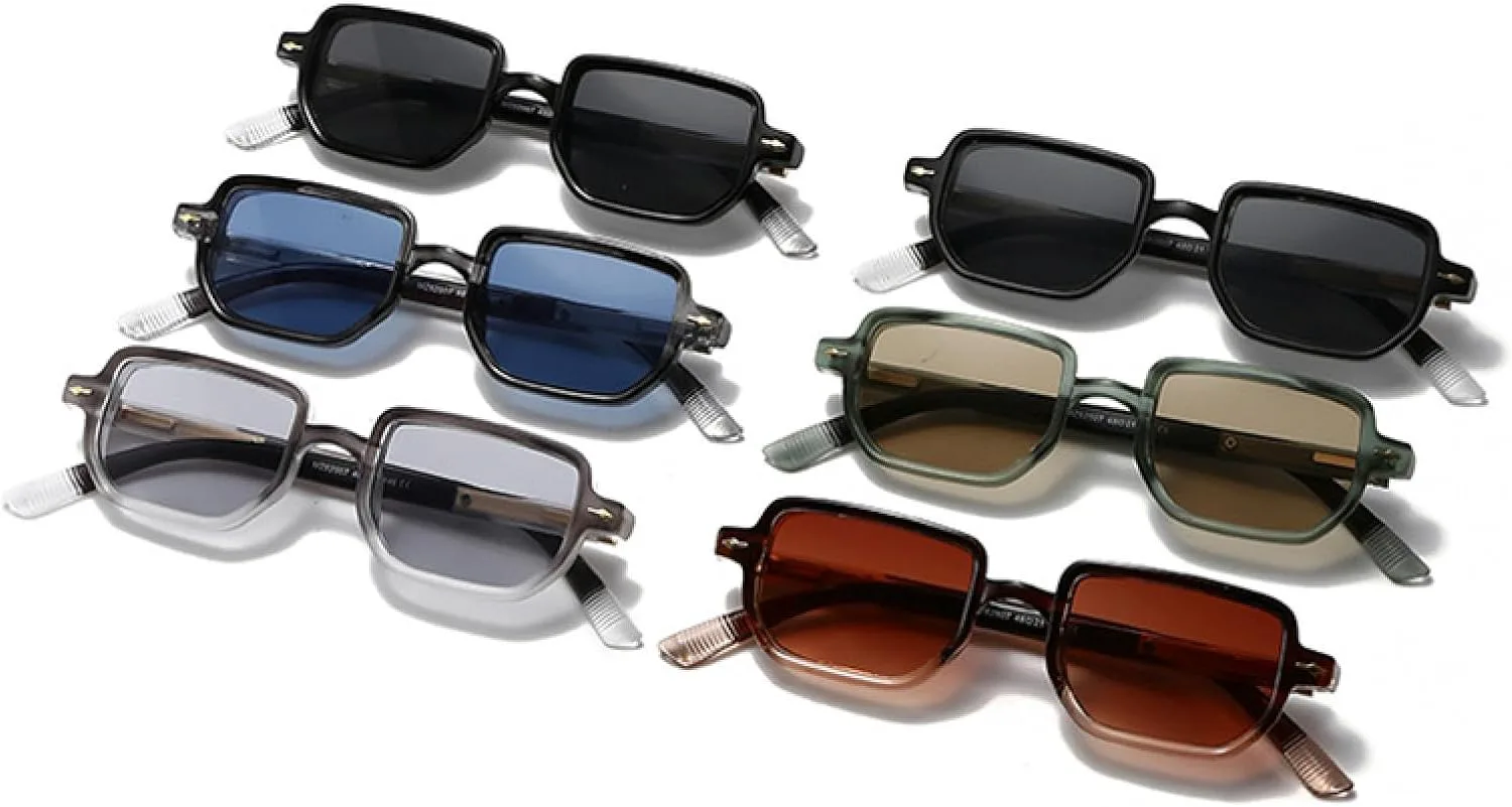 Мужские солнцезащитные очки Retro Rivets с градиентным затемнением и защитой от УФ-излучения UV400, модные женские очки класса люкс HHZZYVY, Black Grey Grey
Мужские солнцезащитные очки Retro Rivets с градиентным затемнением и защитой от УФ-излучения UV400, модные женские очки класса люкс HHZZYVY, Black Grey Grey