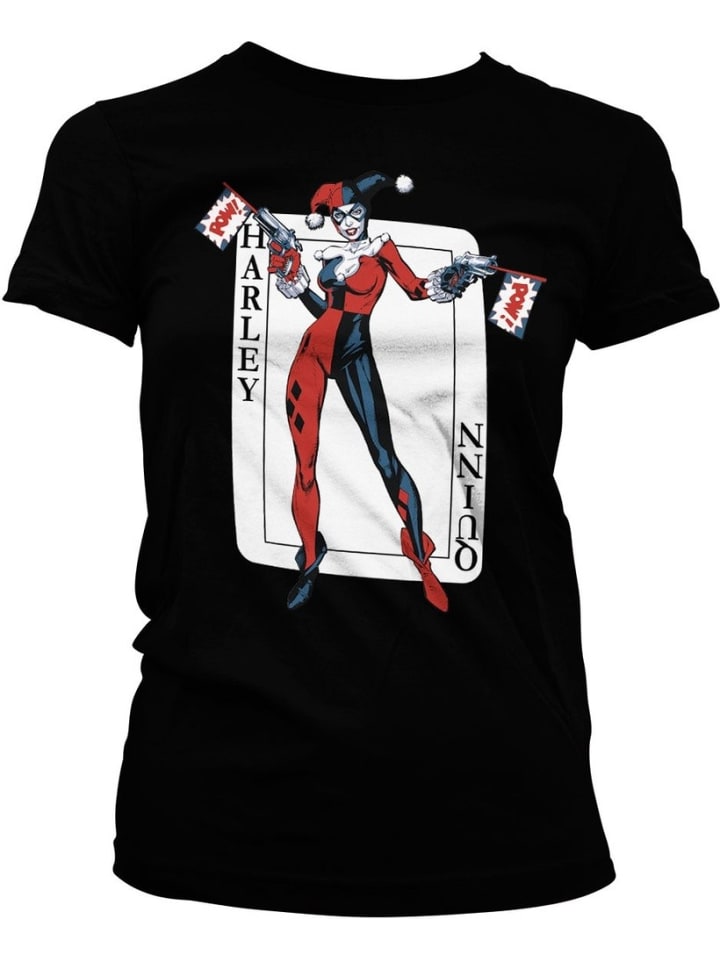 Черная рубашка DC Commics Harley Quinn
Черная рубашка DC Commics Harley Quinn