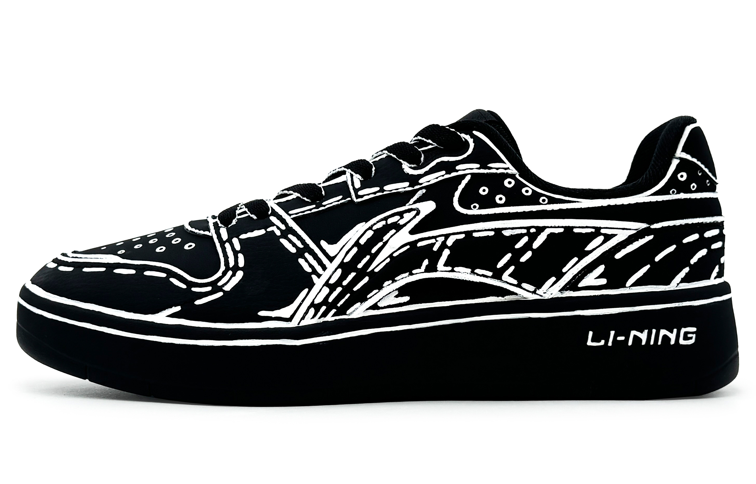 LINING Кроссовки для скейтбординга Acer Truncatum с антискользящей амортизацией и износостойкостью, мужские, черные
LINING Кроссовки для скейтбординга Acer Truncatum с антискользящей амортизацией и износостойкостью, мужские, черные