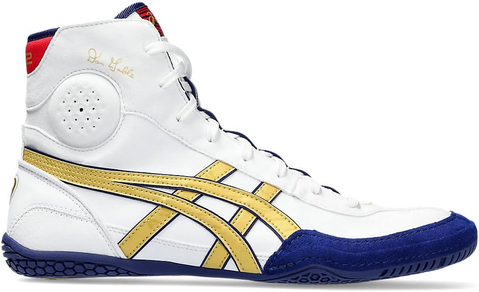 Мужские борцовские кроссовки Asics DAN Gable EVO 3, белый/синий
Мужские борцовские кроссовки Asics DAN Gable EVO 3, белый/синий