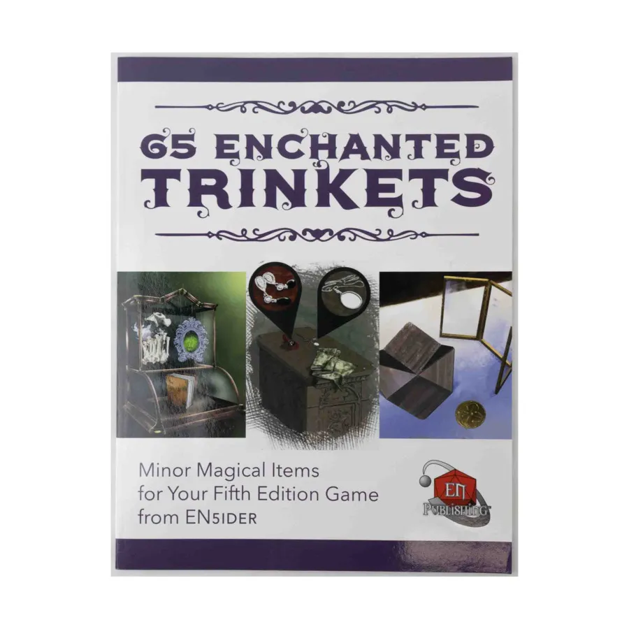 65 Enchanted Trinkets (POD, Standard Color), Fantasy Supplements (EN Publishing) (d20), мягкая обложка
65 Enchanted Trinkets (POD, Standard Color), Fantasy Supplements (EN Publishing) (d20), мягкая обложка