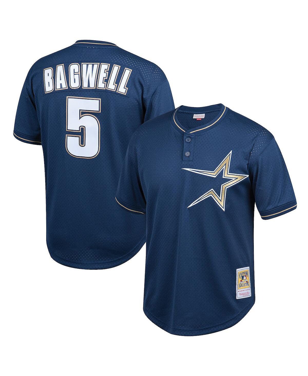Темно-синий свитер Джеффа Багвелла для мальчиков и молодежи Houston Astros Cooperstown Collection, сетчатый тренировочный трикотаж с ватиновым принтом Mitchell & Ness
Темно-синий свитер Джеффа Багвелла для мальчиков и молодежи Houston Astros Cooperstown Collection, сетчатый тренировочный трикотаж с ватиновым принтом Mitchell & Ness