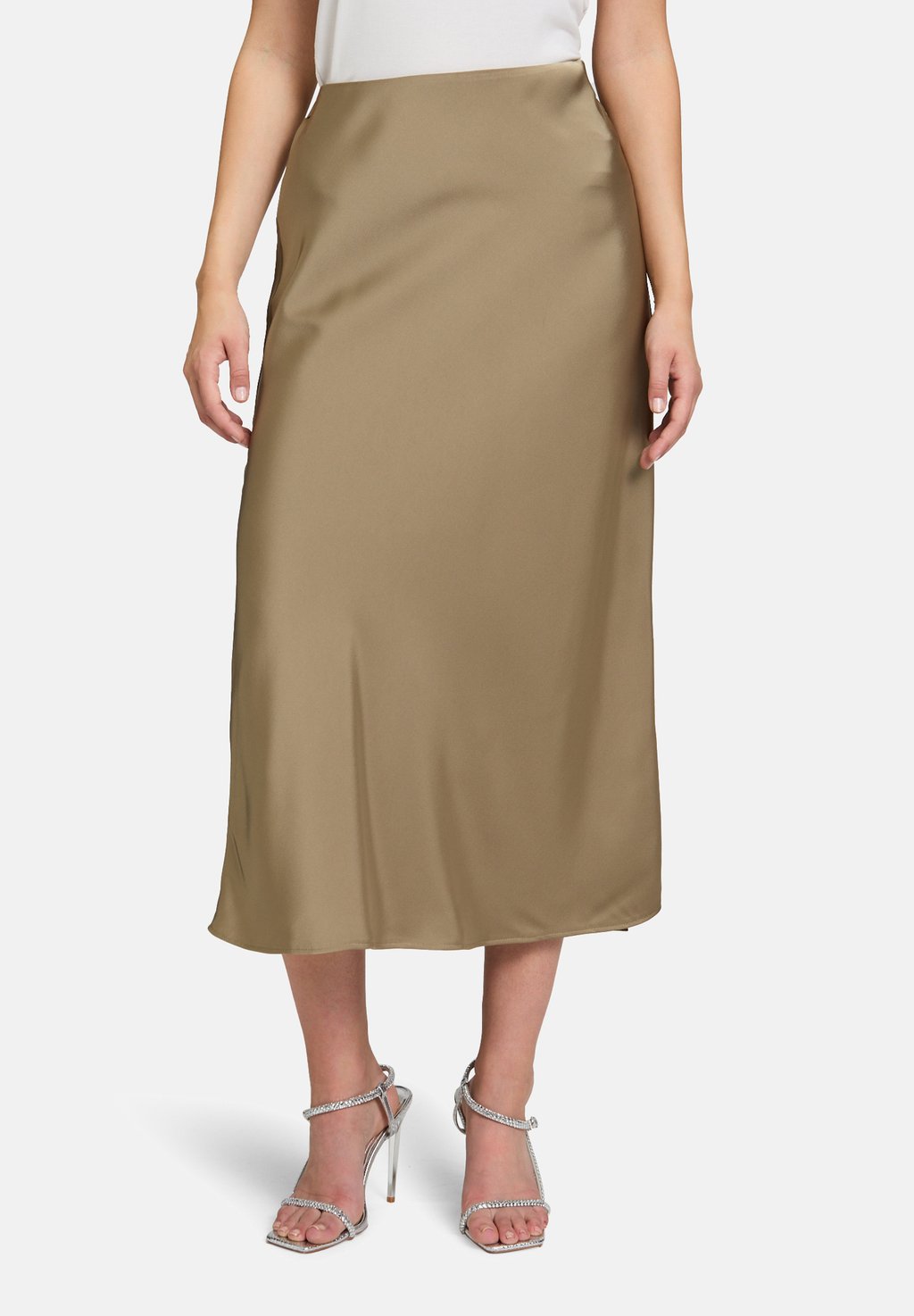 Юбка А-силуэта Vera Mont, коричневый
Юбка А-силуэта Vera Mont, коричневый