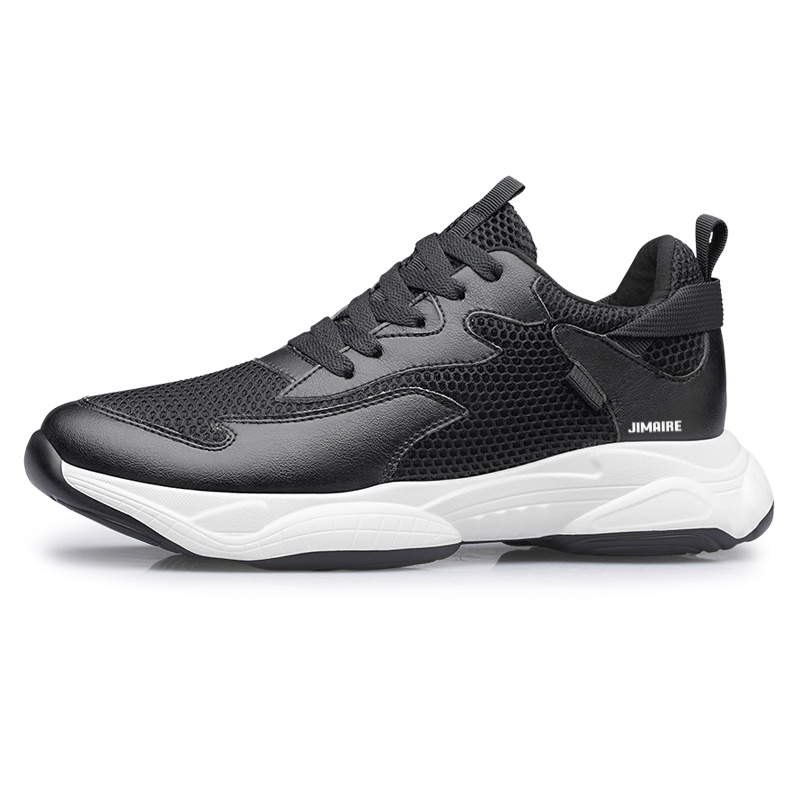 King Jinmai Дышащие мужские низкие кеды повседневные черные, цвет Black
King Jinmai Дышащие мужские низкие кеды повседневные черные, цвет Black