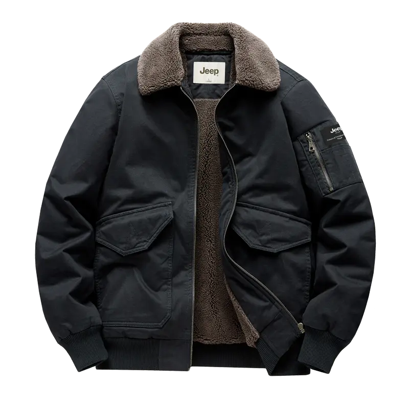 Пуховик Unisex Lapel Thickened Cargo Jeep, черный
Пуховик Unisex Lapel Thickened Cargo Jeep, черный