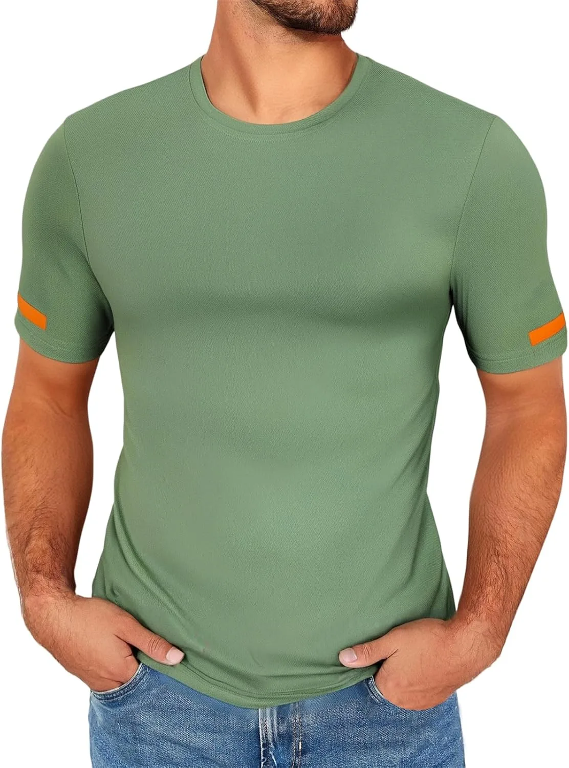 Мужская футболка Crew Neck для тренировок, быстросохнущая XDFVC
Мужская футболка Crew Neck для тренировок, быстросохнущая XDFVC